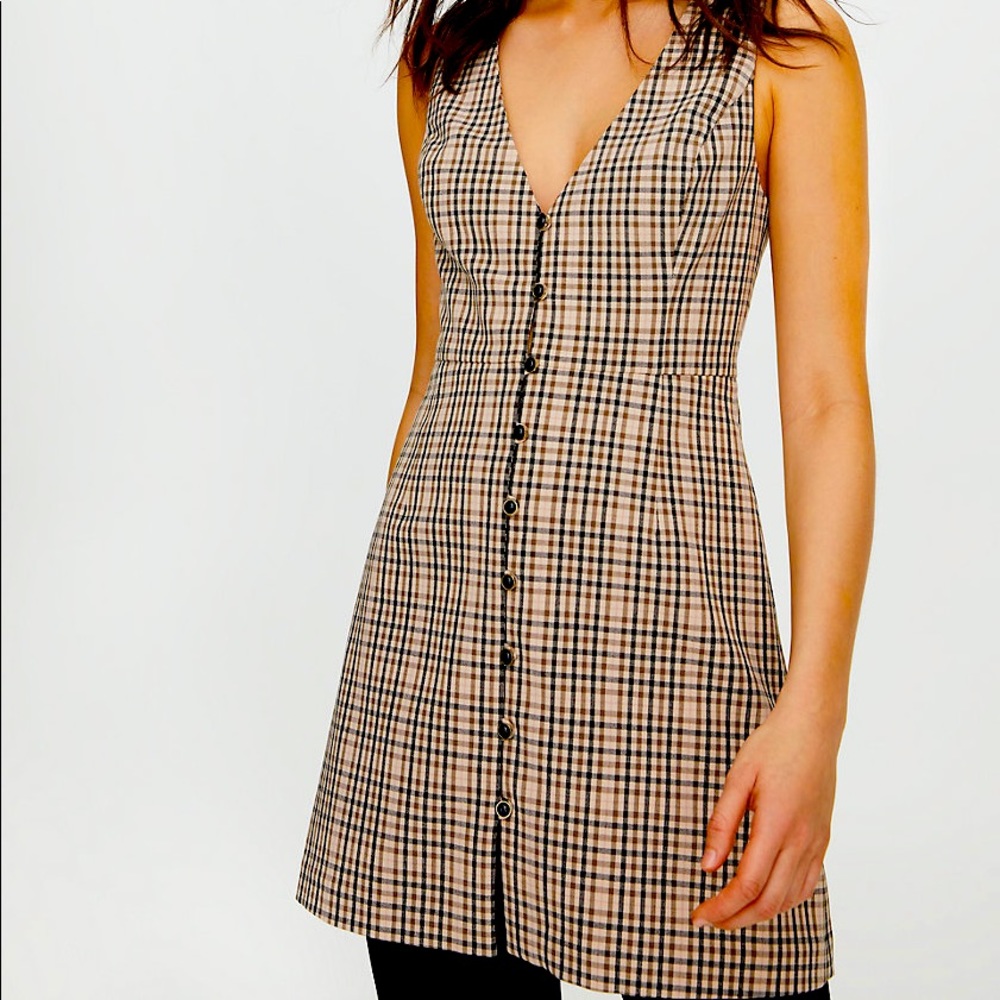 Wilfred Suri Plaid Dress